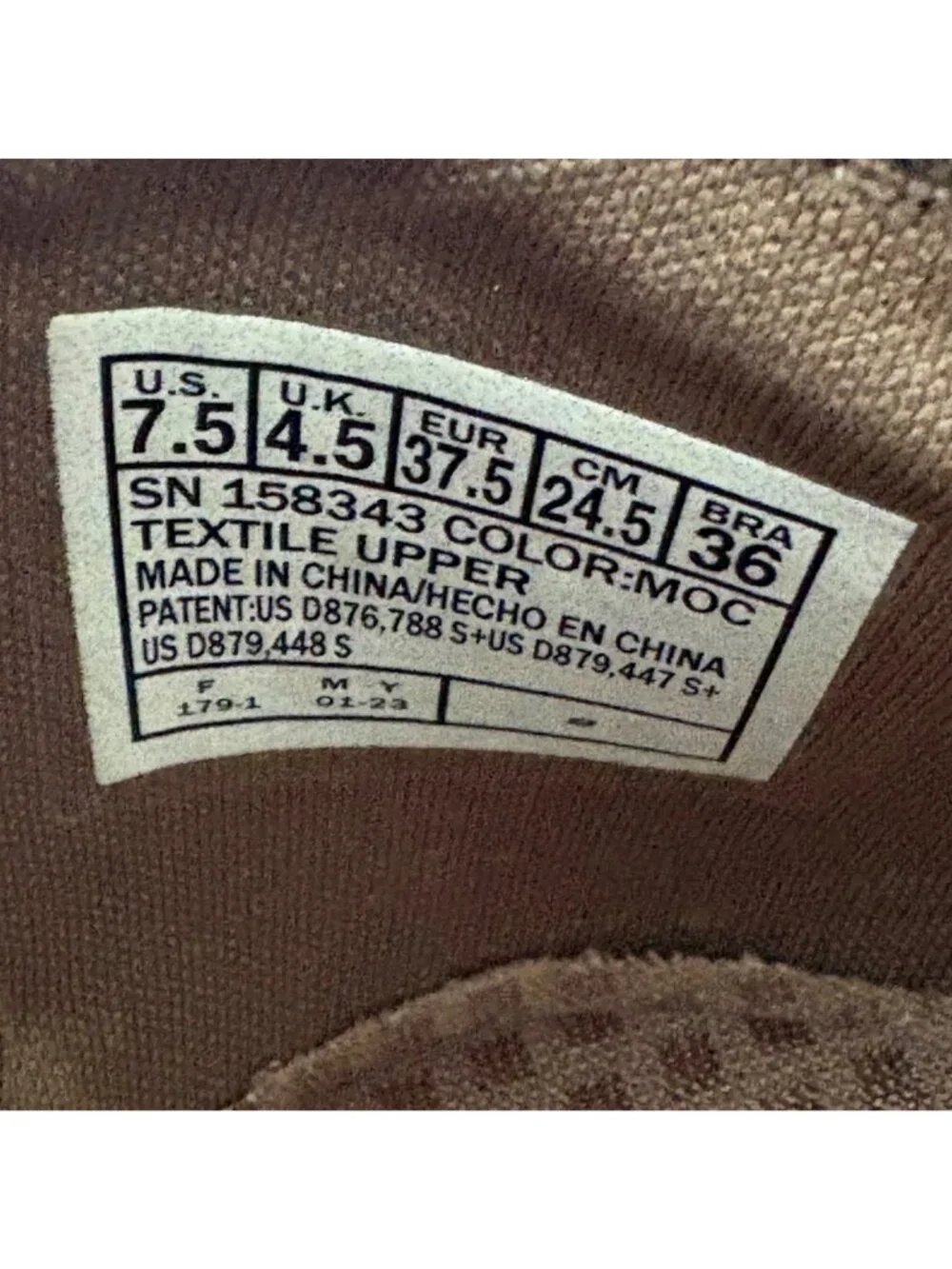 Skechers Air-Cooled Memory Foam Stretch Fit Ballet Flats mocha 7.5